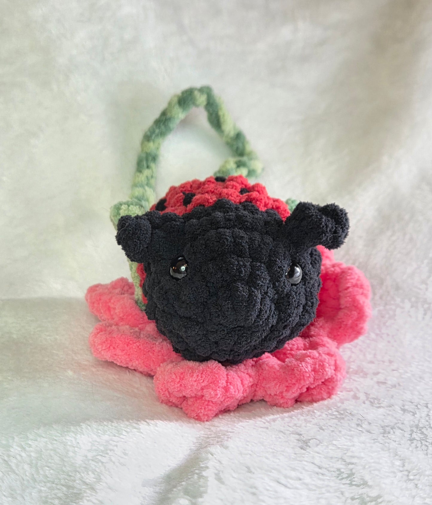 Ladybug rearview mirror accessory