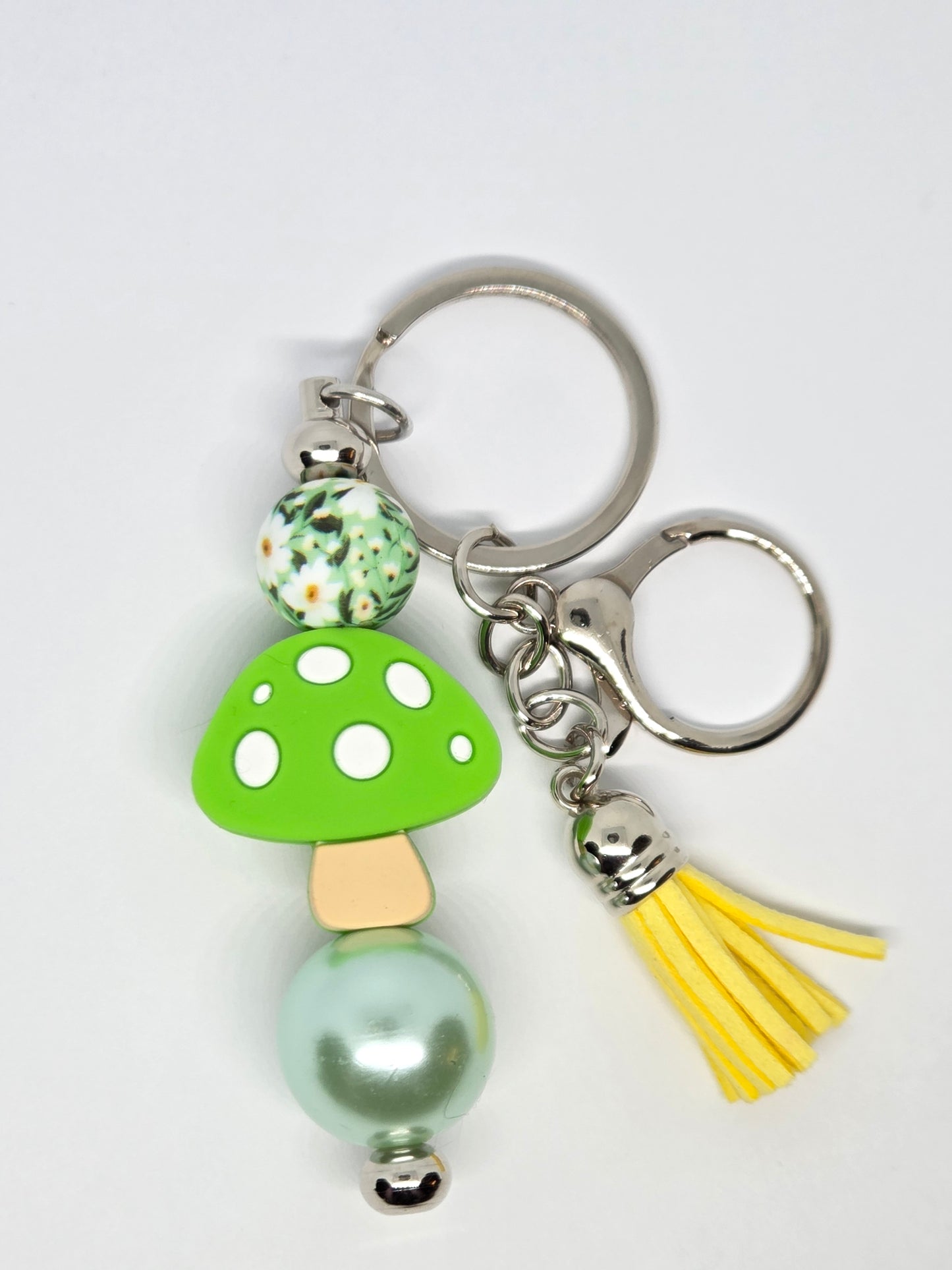 Mushroom keychain