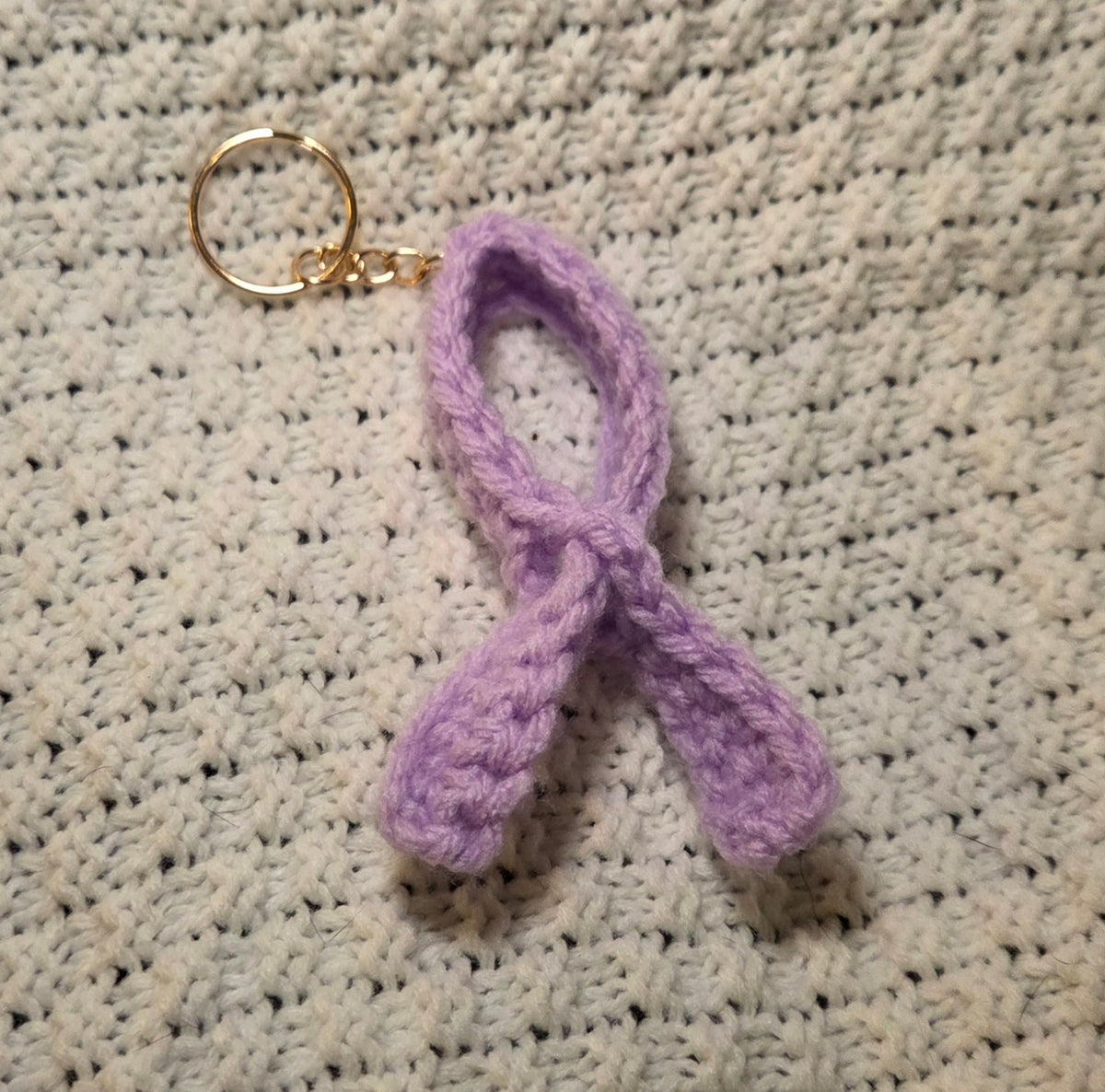 Light purple awareness ribbon