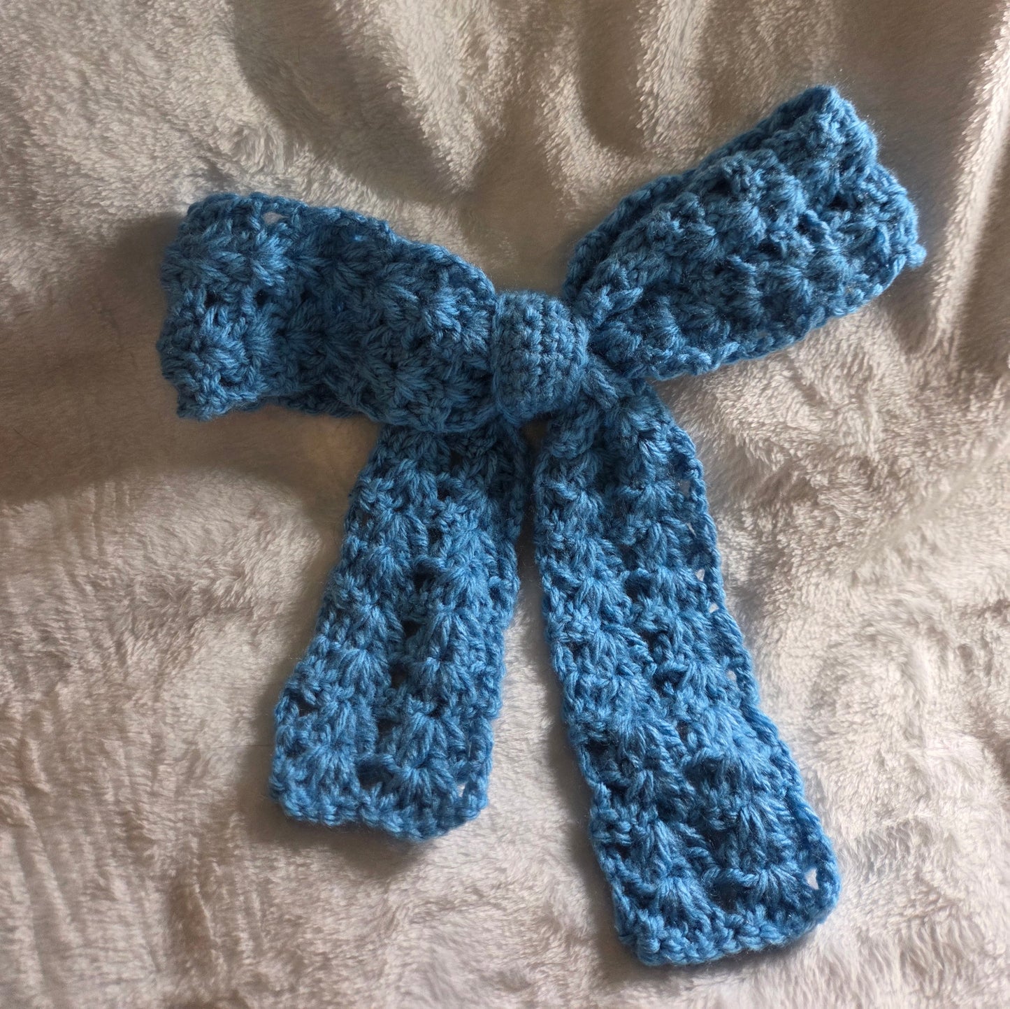 Blue bow