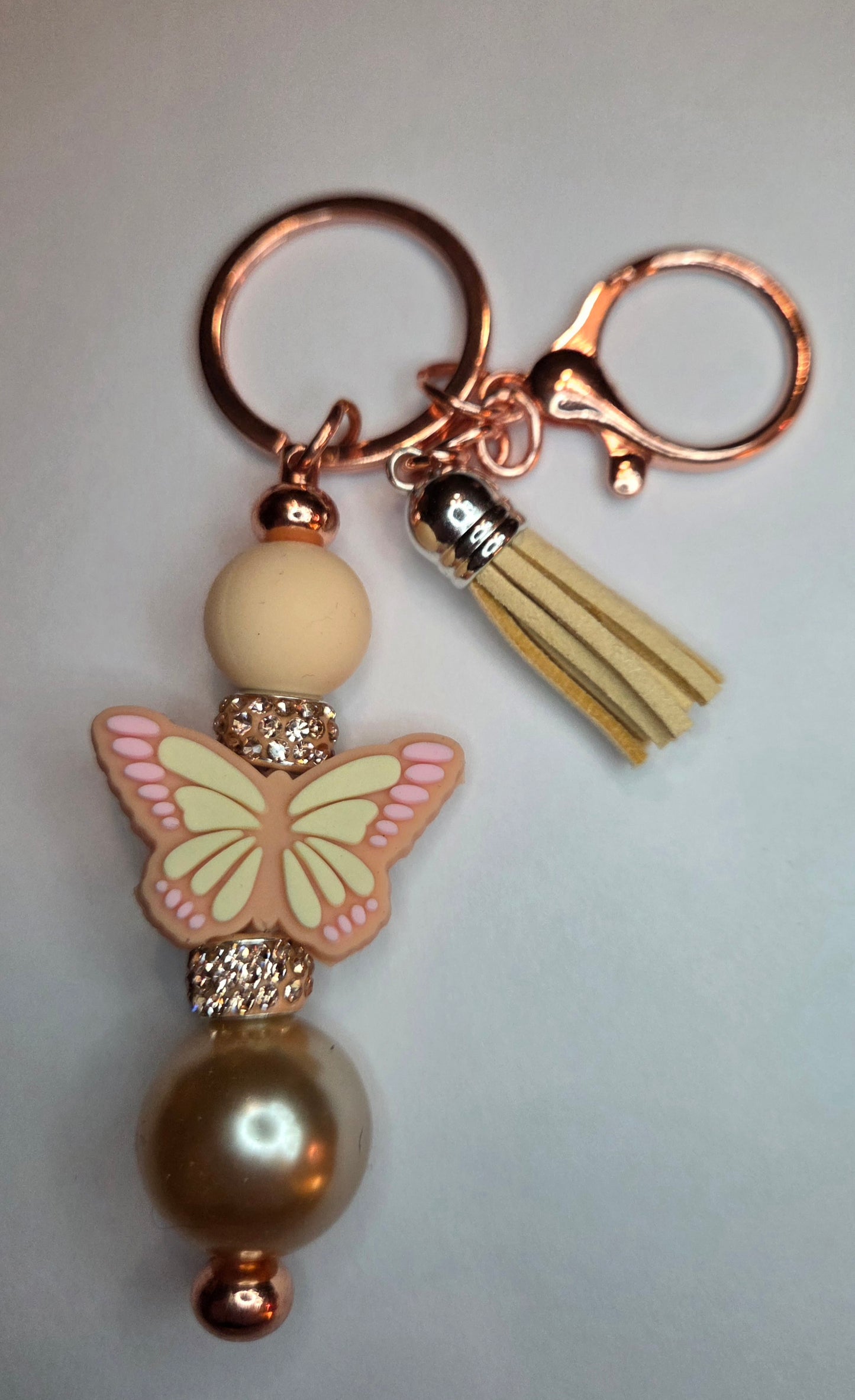 Butterfly keychain