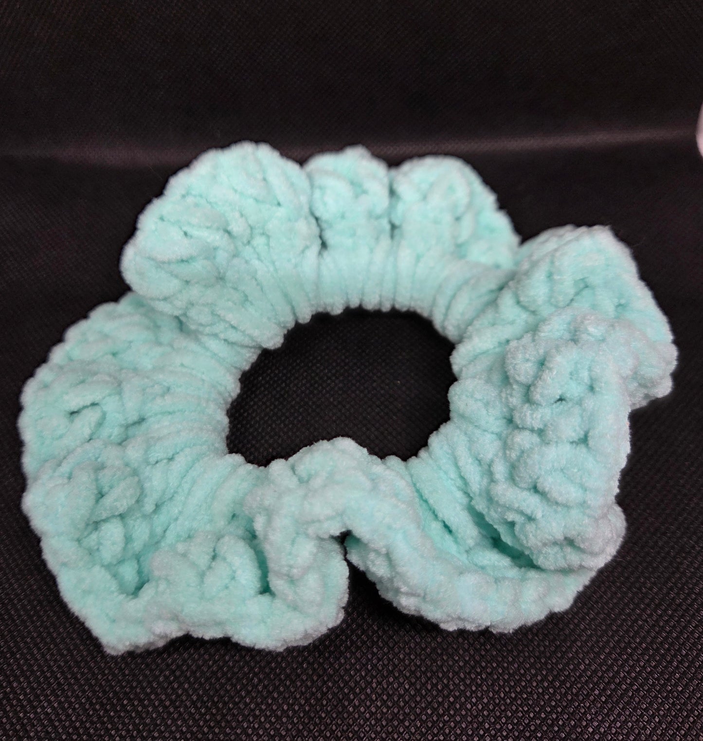 Green scrunchie