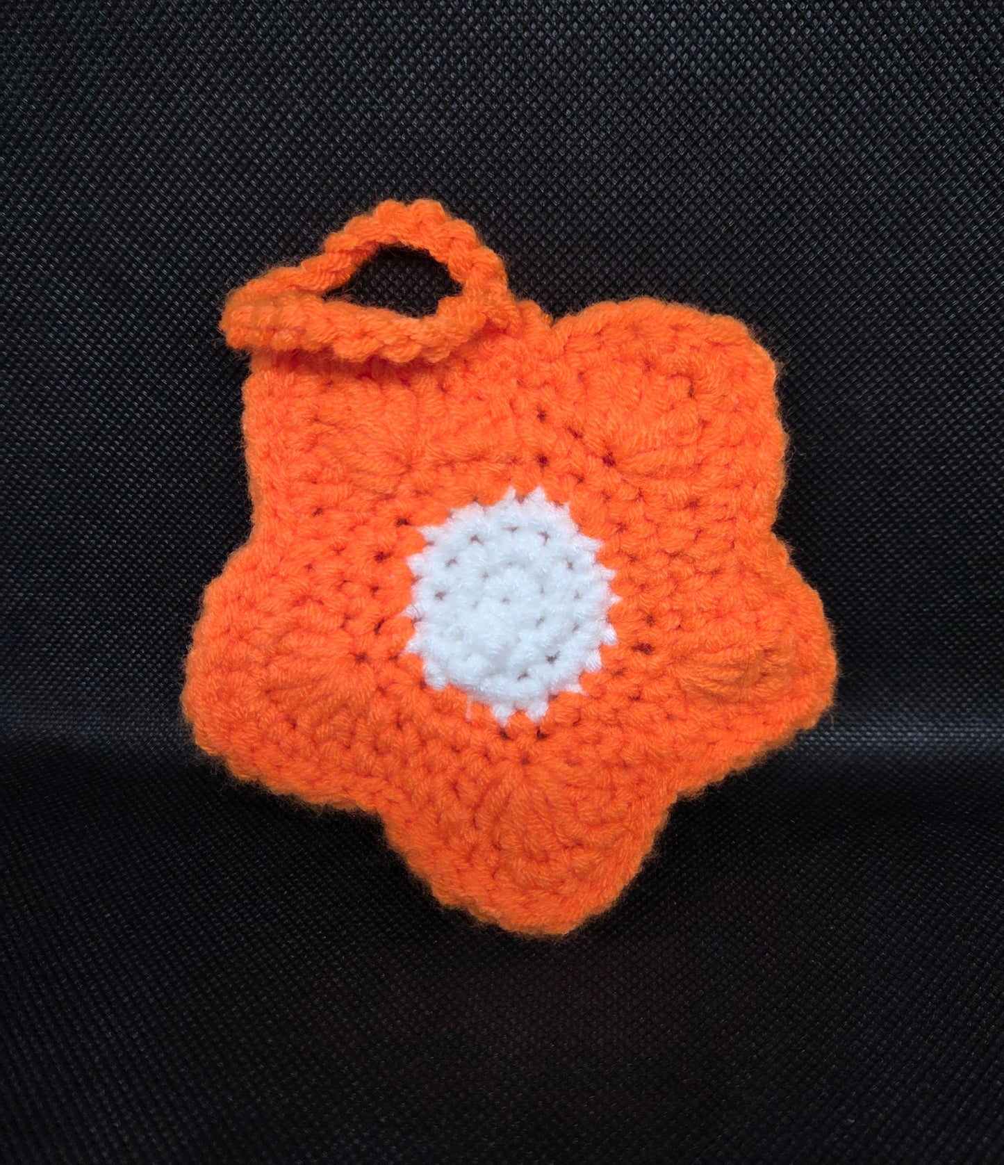 Flower bag charm