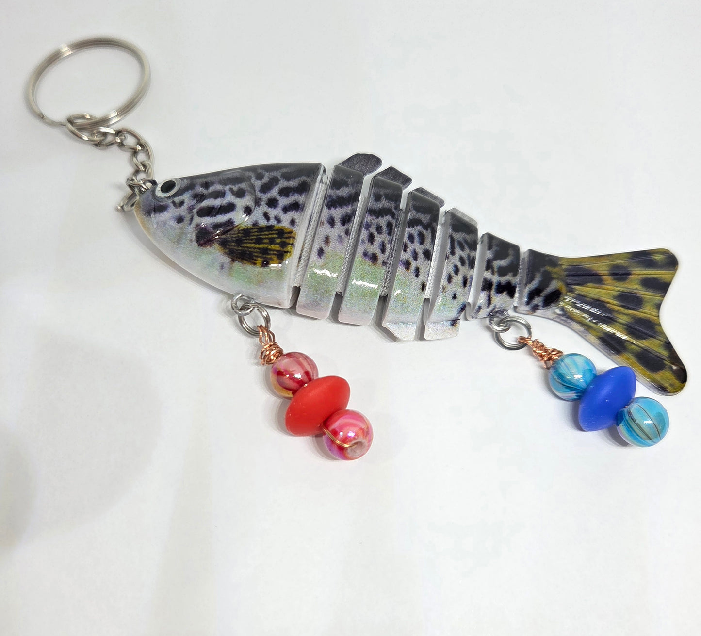 Fishing lure keychain