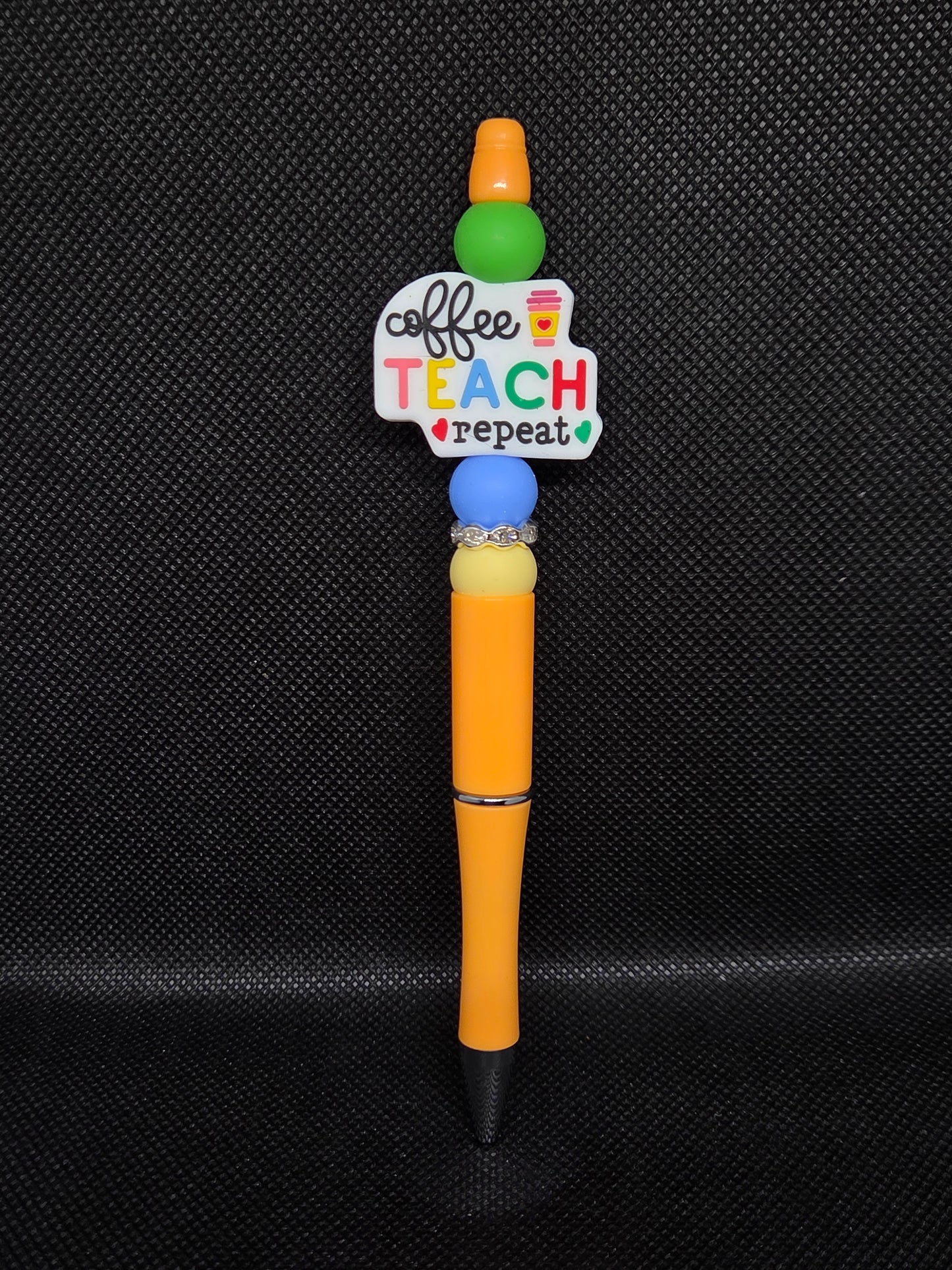 Coffee Teach Repeat pen
