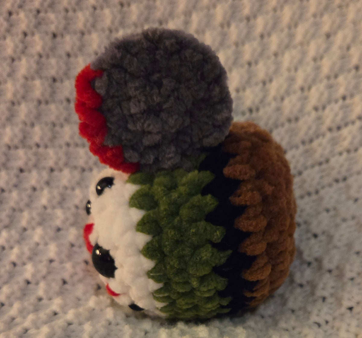 Jason inspired bee plushie