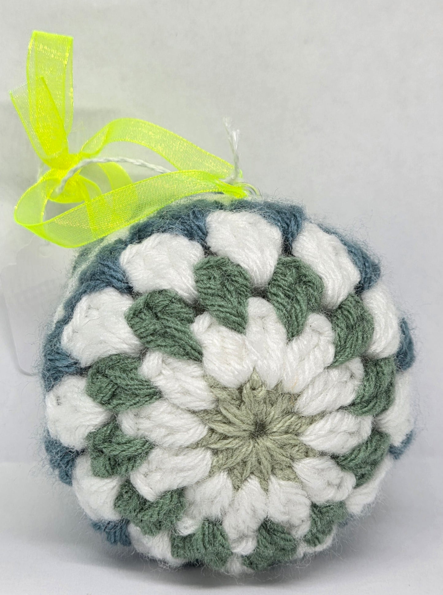 Blue and green ornament