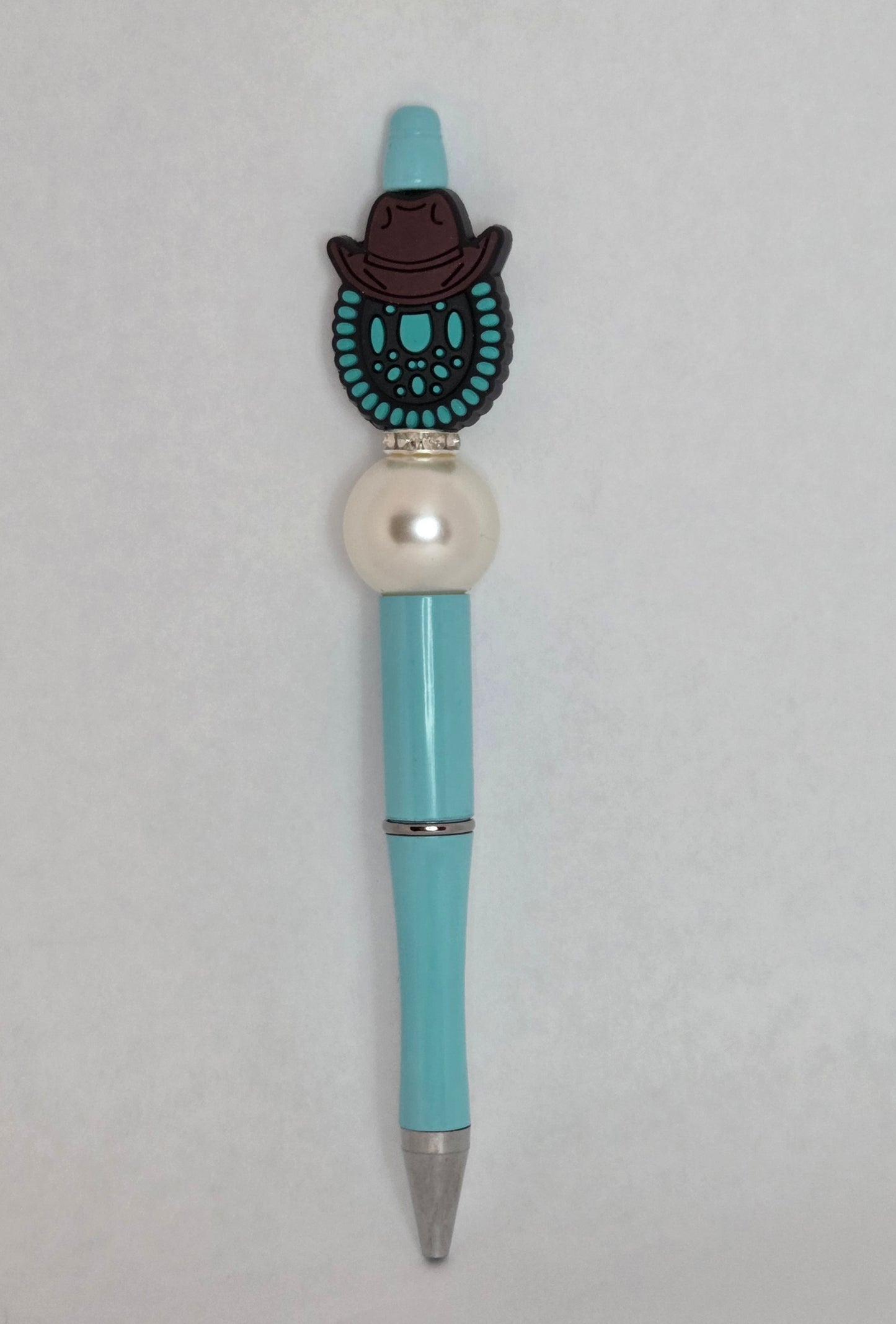 Turquoise pen
