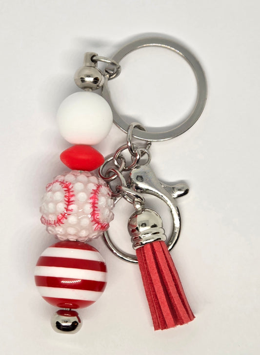 Baseball keychain