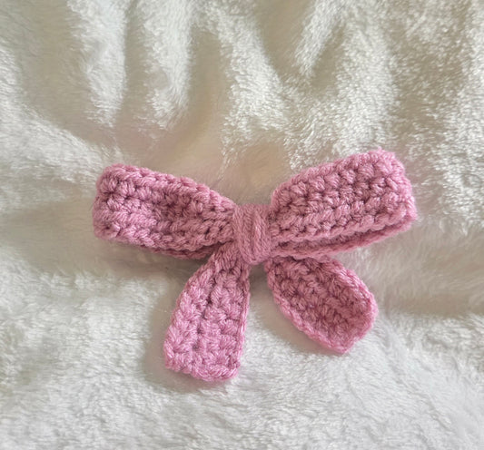 Pink bow