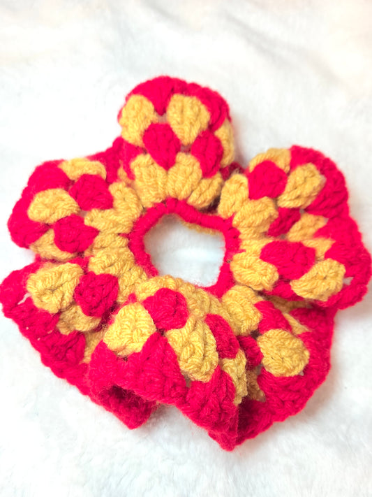 Gryffindor inspired scrunchie