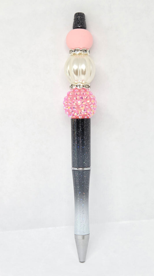 Black and pink pen