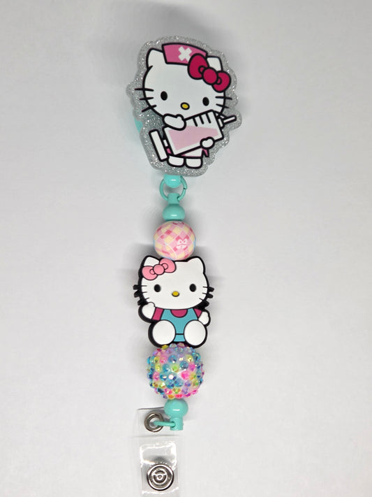 Hello kitty badge reel