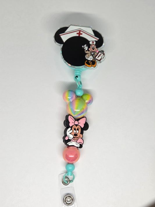 Minnie badge reel
