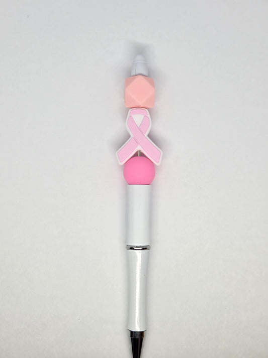 Pink ribbon pen