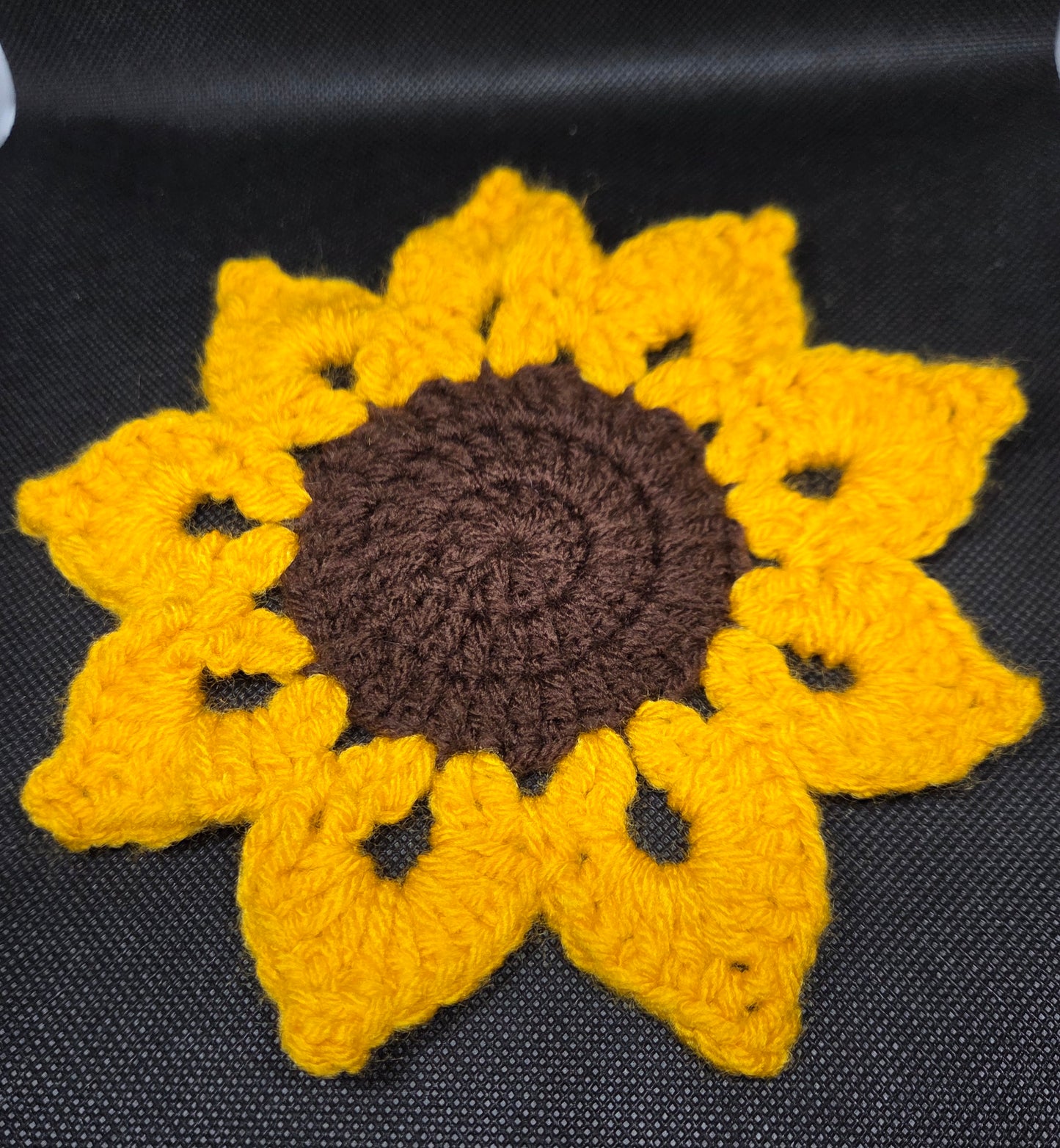 Sunflower coasters (set of 2)