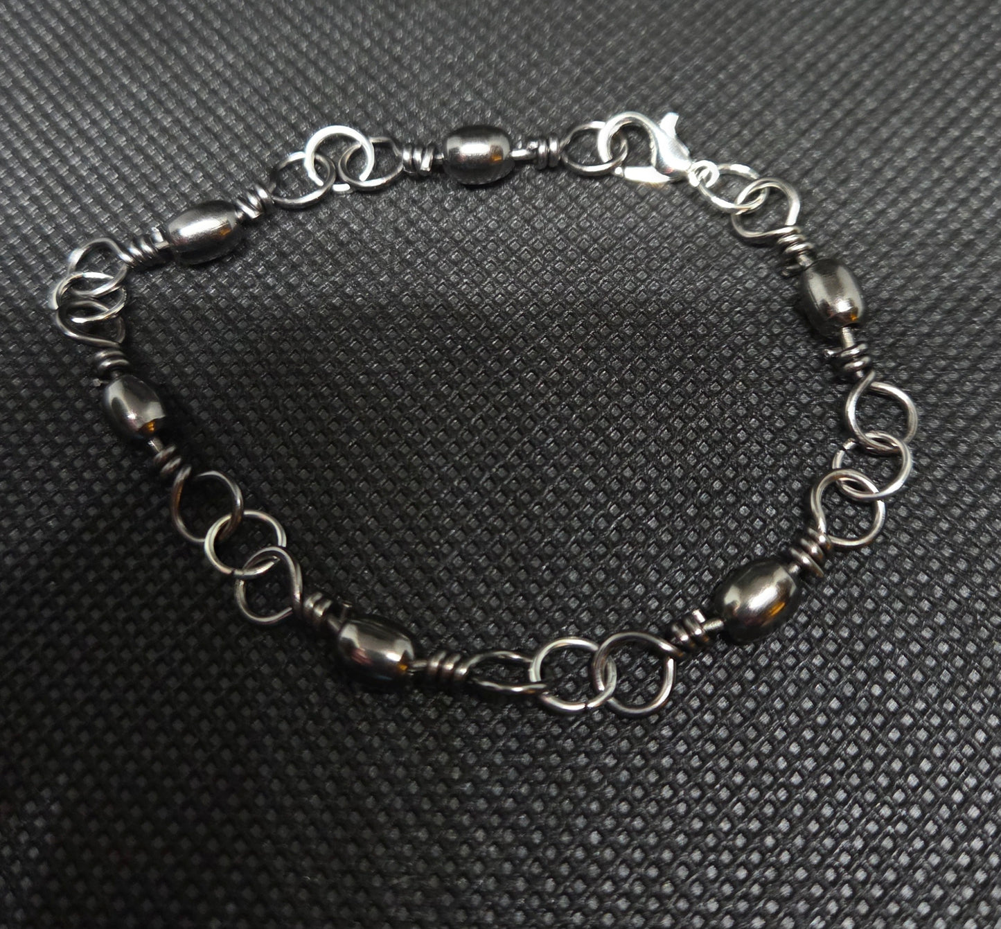 Fishing swivel bracelets