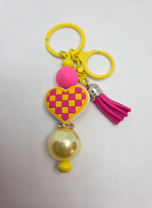 Heart keychain