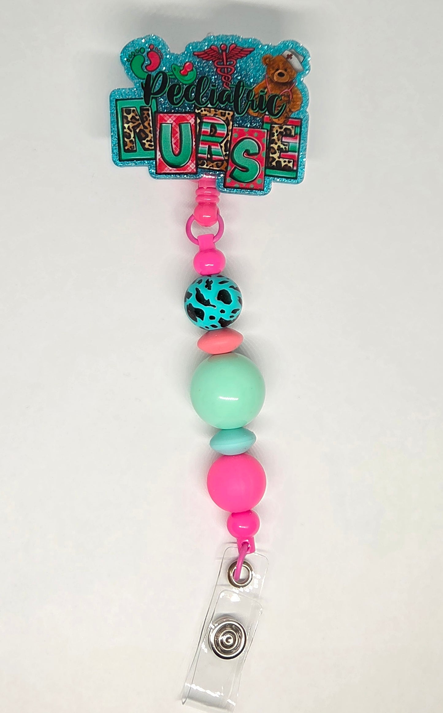 Pediatric nurse badge reel