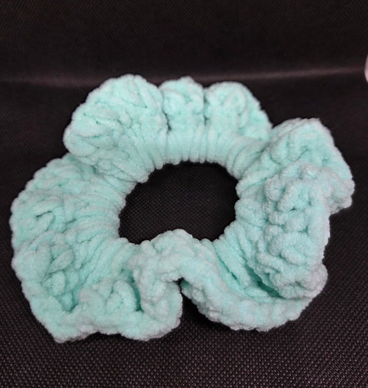 Green scrunchie