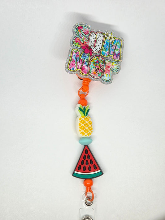 Summer badge reel