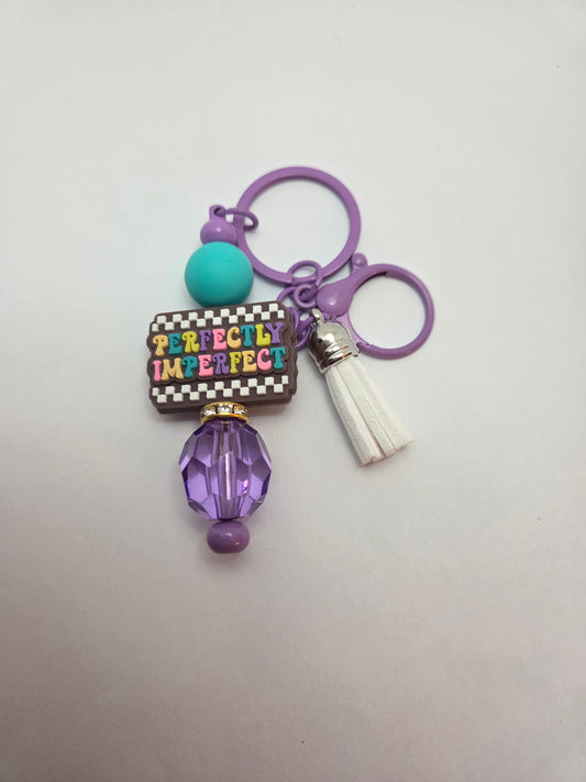 Perfectly imperfect keychain