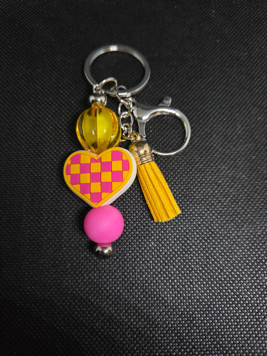 Heart keychain