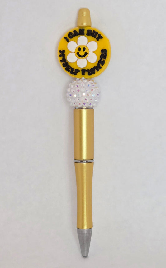 I can buy myself flowers pen