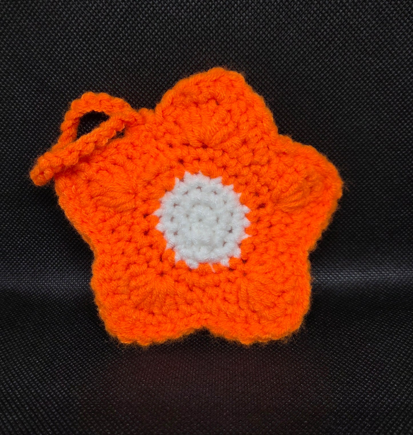 Flower bag charm