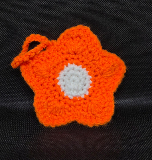 Flower bag charm