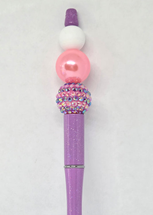Pink and purple pen