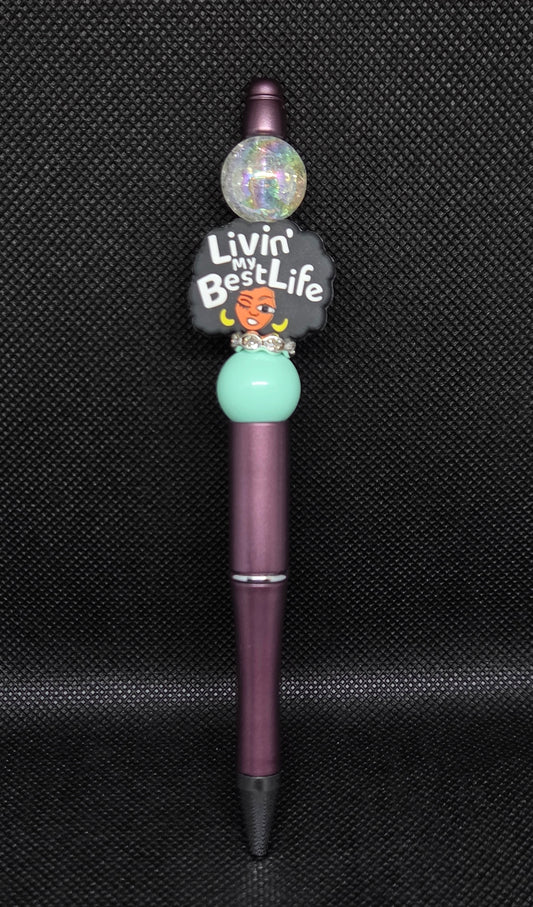 Livin' my Best Life pen