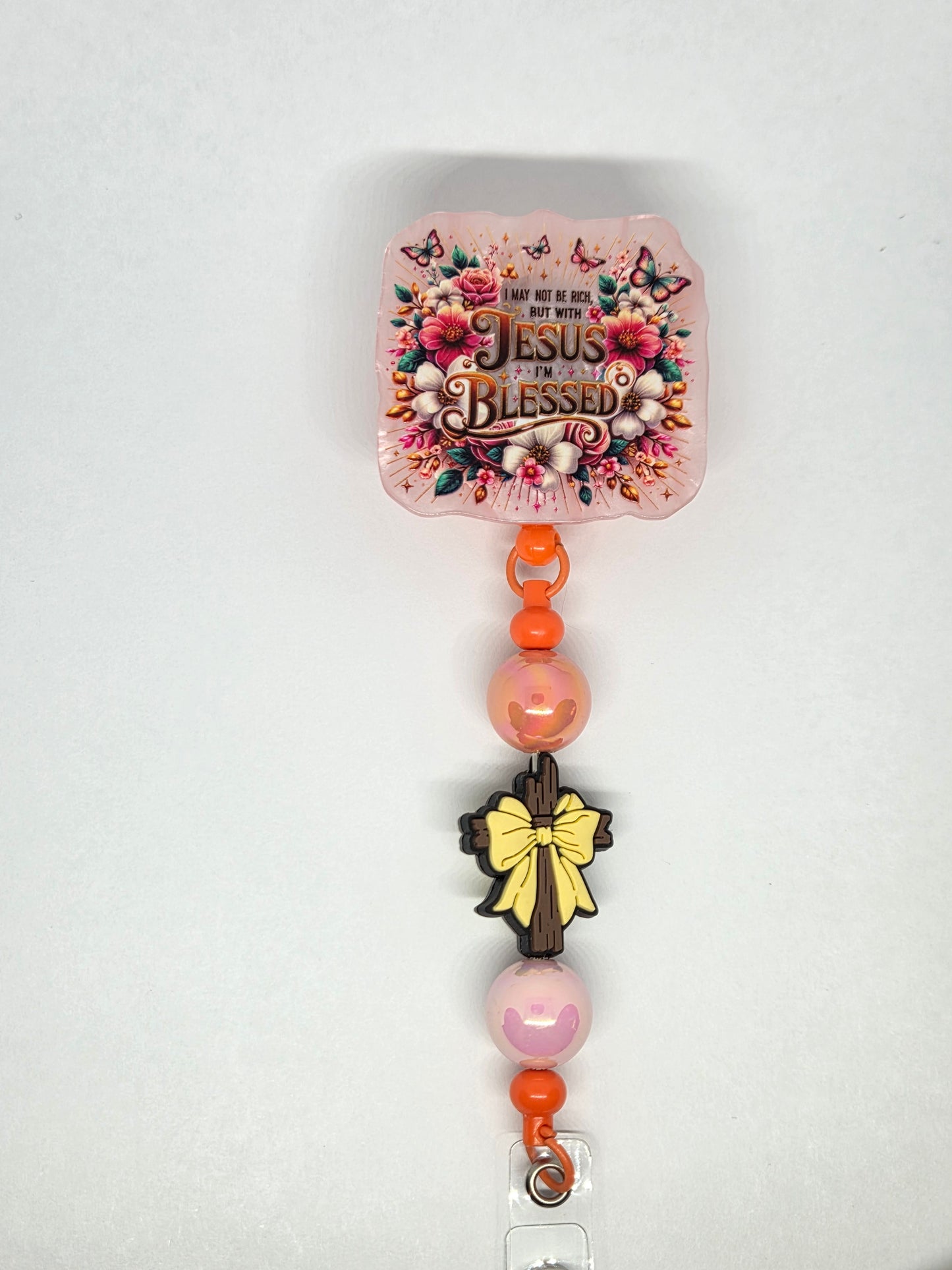 Blessed badge reel