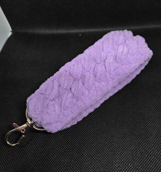 Purple wristlet