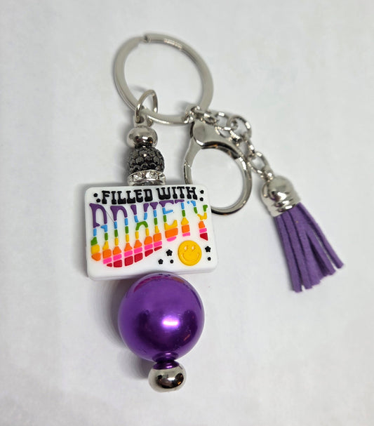 Anxiety keychain