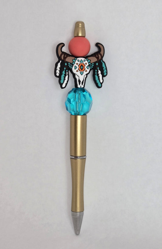 Cow skull pen