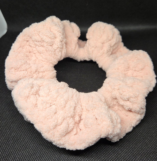 Pink scrunchie