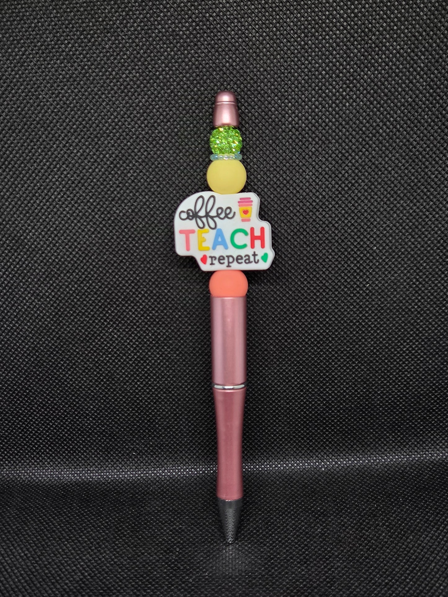 Coffee Teach Repeat pen