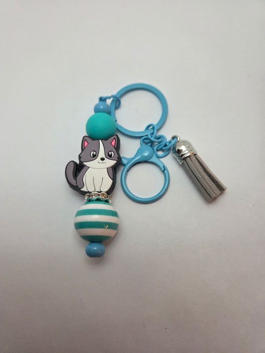Cat keychain