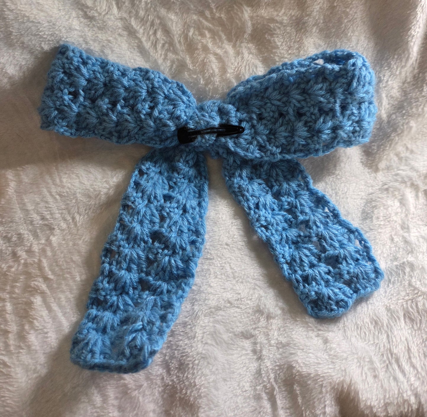 Blue bow