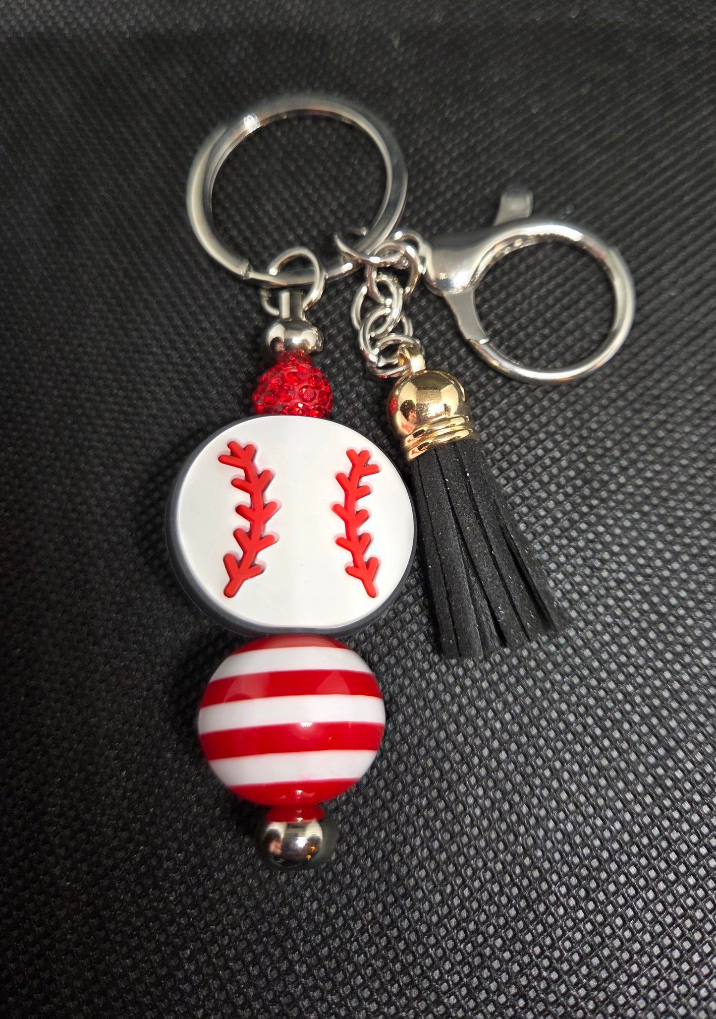 Baseball keychain