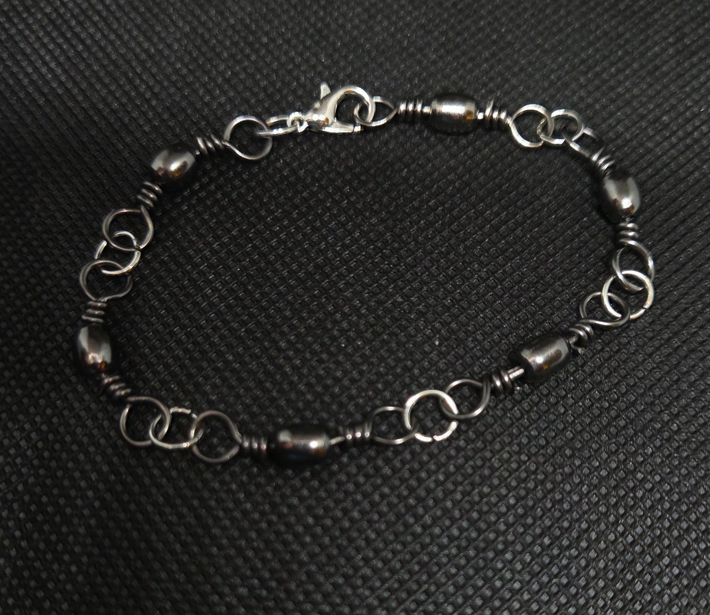 Fishing swivel bracelets