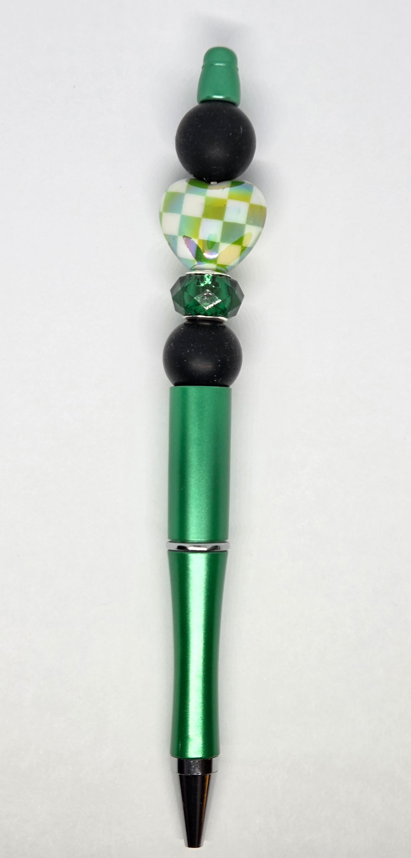 Green heart pen