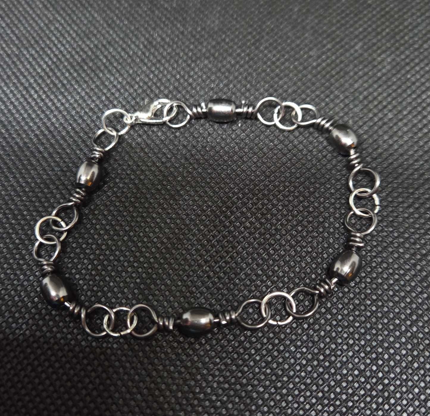 Fishing swivel bracelets