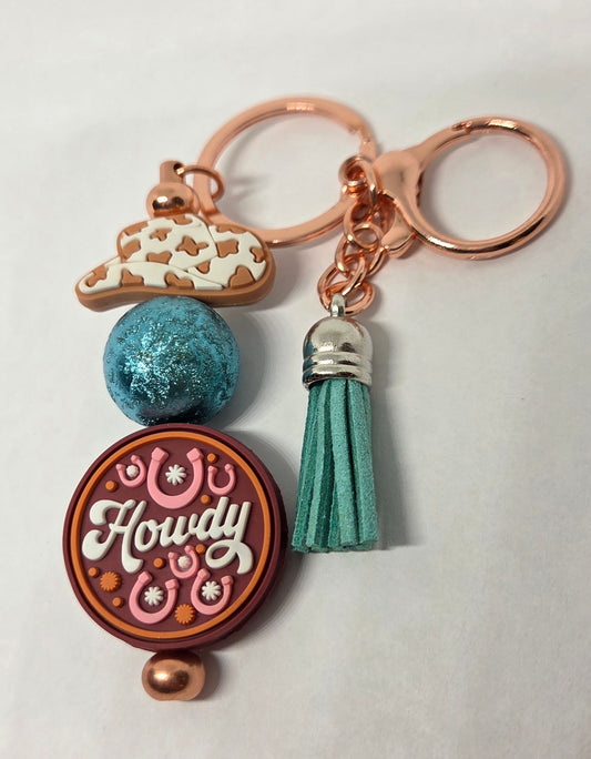Howdy keychain
