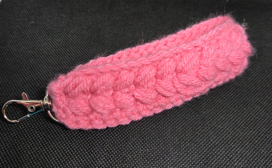 Pink wristlet