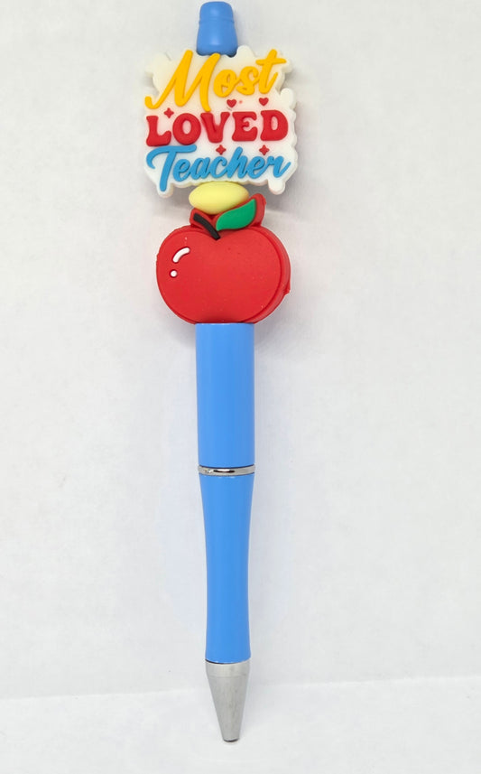Most Loved Teacher pen