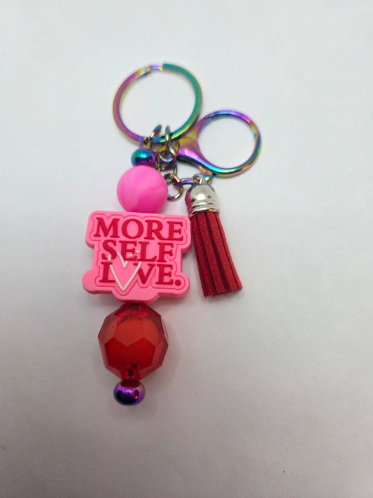 More self love keychain
