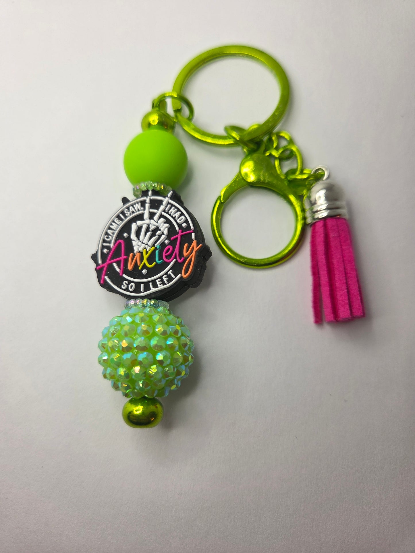 Anxiety keychain