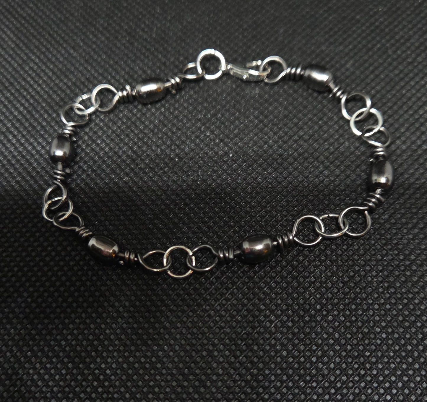 Fishing swivel bracelets